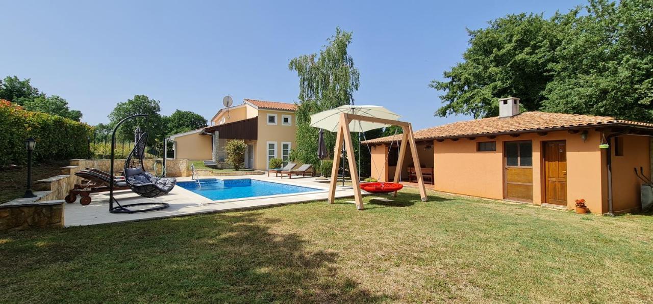 Sunny Garden Villa With Pool Loborika 외부 사진